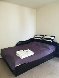 Un pat sau paturi într-o cameră la Bay View Villas - Summer house Gerovi