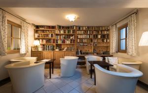 Prostor za sedenje u objektu Hotel Gasthof Stuibenfall