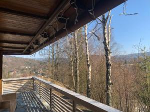 Balcone o terrazza di Sosnowy Zakatek