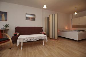 Postel nebo postele na pokoji v ubytování Apartment Svid