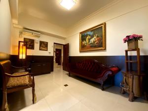 Posezení v ubytování Ho Feng Private Hotel 電梯自助民宿