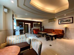 Posezení v ubytování Ho Feng Private Hotel 電梯自助民宿