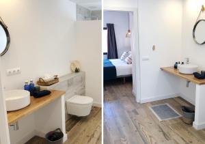 A bathroom at Pardela Menorca