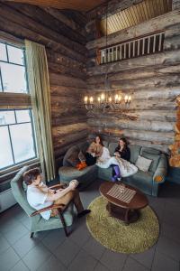 Fotografie z fotogalerie ubytování Sielikkö Aurora Log Apartments v destinaci Saariselka