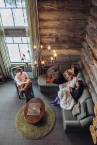 Fotografie z fotogalerie ubytování Sielikkö Aurora Log Apartments v destinaci Saariselka