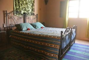 Riad Anma客房内的一张或多张床位