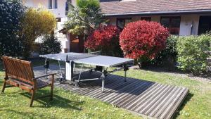 Zahrada ubytování L'Oasis