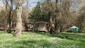 Zahrada ubytování Camping Du Lion