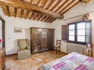 Posteľ alebo postele v izbe v ubytovaní Apartment in Citerna with Pool & Garden