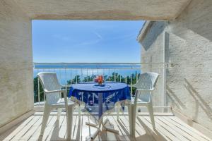 Apartments Maras tesisinde bir balkon veya teras