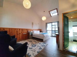 Postel nebo postele na pokoji v ubytování Forest B&B