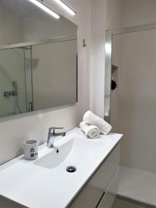 Bathroom sa Apartament Fora Port