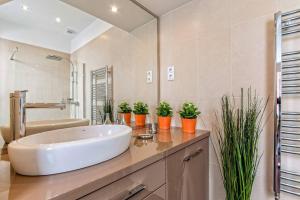 Koupelna v ubytování Luxury Paulay street Apartment