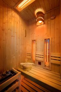 Koupelna v ubytování Chalet Norvinga Jasná