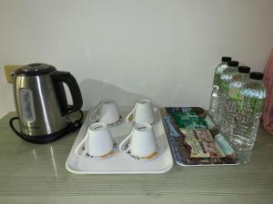 Kaffi- og teaðstaða á Grandma Yu's B&B