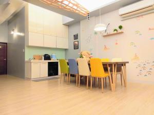 A cozinha ou kitchenette de Yilan 1955 B&B Second Branch