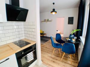 Kuchyňa alebo kuchynka v ubytovaní Apartament Niedźwiadek