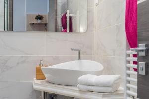 Kúpeľňa v ubytovaní Global Suites Budapest
