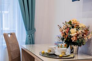 Jedlo v apartmánovom hoteli alebo blízkom okolí