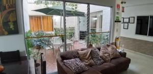 Posezení v ubytování hotel medellin calasanz