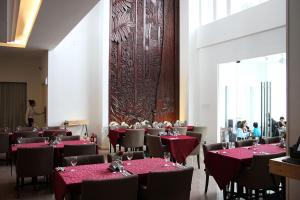 Restaurace v ubytování Casa Bianca