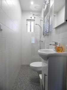 Et badeværelse på bb-oostkapelle vakantiewoning Iris