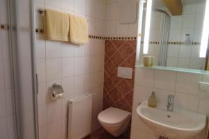 Kúpeľňa v ubytovaní Apartments Egger Barbara