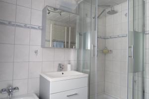 Kúpeľňa v ubytovaní Apartments Egger Barbara