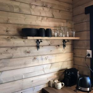 Παροχές για τσάι/καφέ στο Landelijk gelegen houten huisje