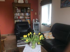 Posezení v ubytování Chambre d'hotes "L'étable d'irène"