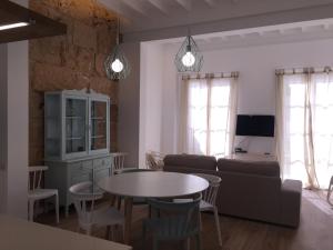 TV a/nebo společenská místnost v ubytování Cream homes Santa Catalina ETV