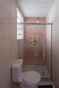 Koupelna v ubytování Pousada Barão do Javary