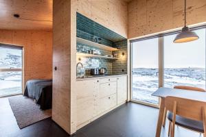 Kuchyň nebo kuchyňský kout v ubytování Aska, Modern Cabin