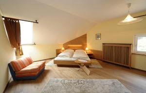 Postel nebo postele na pokoji v ubytování Hotel Brückenwirt