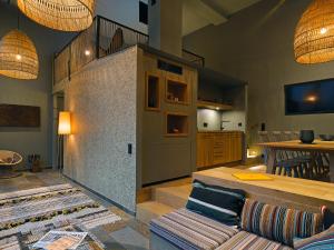 A cozinha ou cozinha compacta de 25hours Hotel The Trip