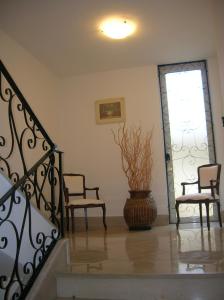Ruang duduk di Bed and Breakfast Top Class