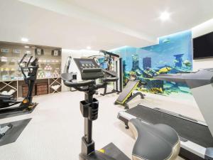 Fitnesscentret og/eller fitnessfaciliteterne på ibis Styles La Rochelle Centre