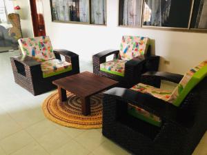 Istumisnurk majutusasutuses Hotel Yurupary AMAZONAS