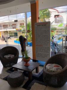 Istumisnurk majutusasutuses Hotel Yurupary AMAZONAS
