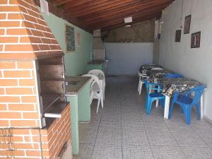 Barbecuefaciliteiten beschikbaar voor gasten van de lodge
