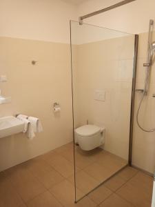 Kúpeľňa v ubytovaní Adlerhof