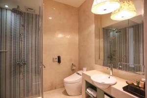 Bilik mandi di City Suites - Taipei Nandong