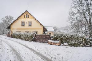 Apartmány Rubínovi v zimě