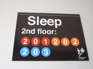 Certifikát, hodnocení, plakát nebo jiný dokument vystavený v ubytování Sleep Guesthouse