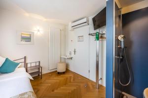 Ένα ή περισσότερα κρεβάτια σε δωμάτιο στο Hotel Oltnerhof - Self Check in