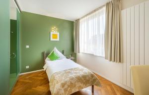 Ένα ή περισσότερα κρεβάτια σε δωμάτιο στο Hotel Oltnerhof - Self Check in
