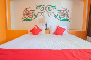 En eller flere senger på et rom på OYO Hotel Casino Del Valle, Matehuala