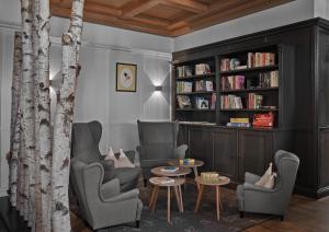 Posezení v ubytování Lisi Family Hotel