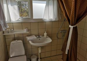 Koupelna v ubytování Munchs Badehotel