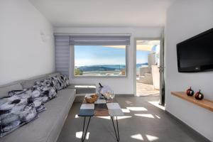 A television and/or entertainment centre at Adamant Suites